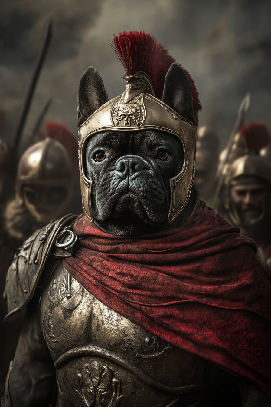 Spartan - Custom Pet Portrait