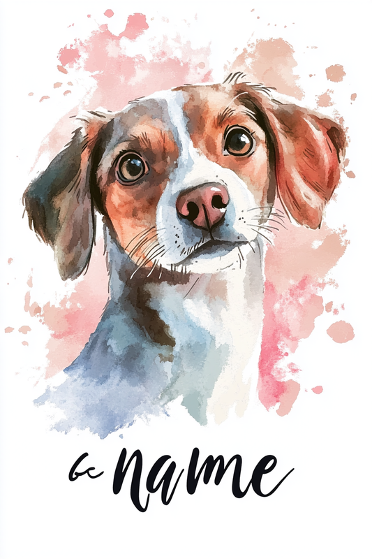 Watercolor Whiskers - Custom Phone Case