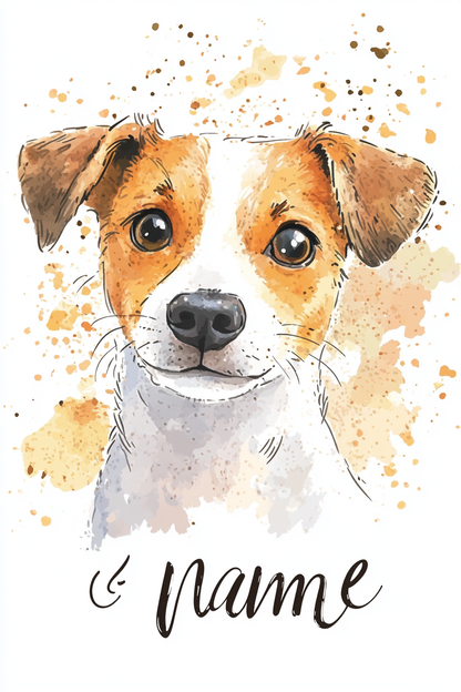 Watercolor Whiskers - Custom Phone Case