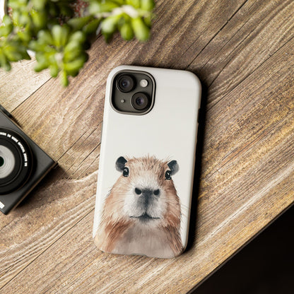 Watercolor Whiskers - Custom Phone Case