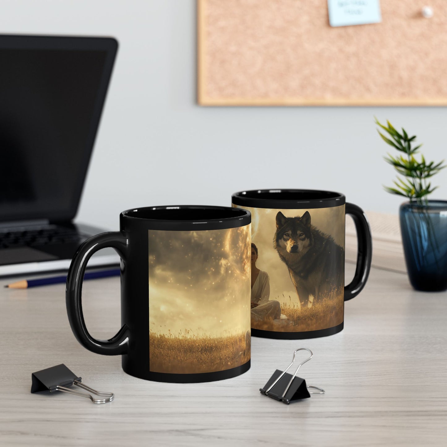 Heavenly Sentinel: The Zodiac Watcher - Custom Mug