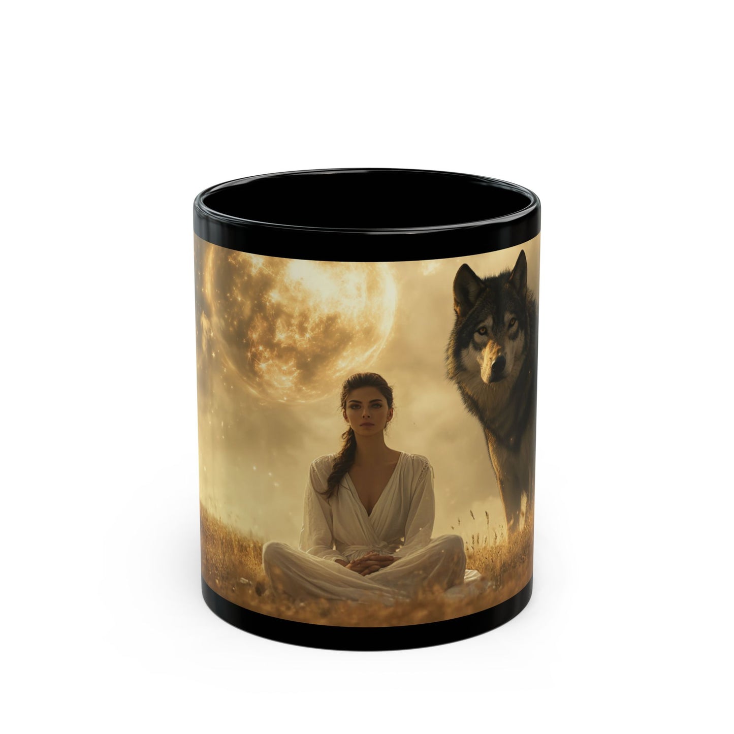 Heavenly Sentinel: The Zodiac Watcher - Custom Mug
